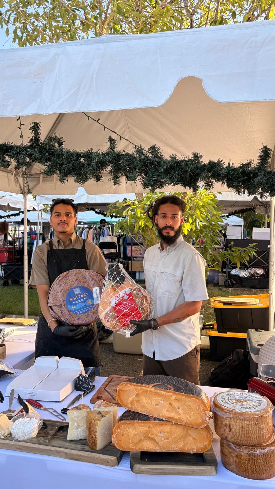 Cuajado at the LMFF Christmas market